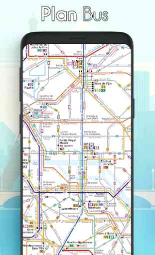 transport paris: métro, bus, rer, noctilien 2