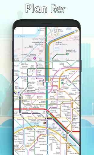 transport paris: métro, bus, rer, noctilien 4