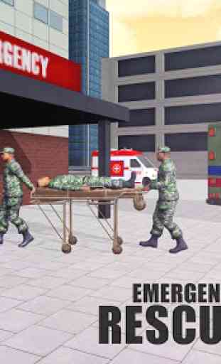 US Army Ambulance Rescue Game. 4