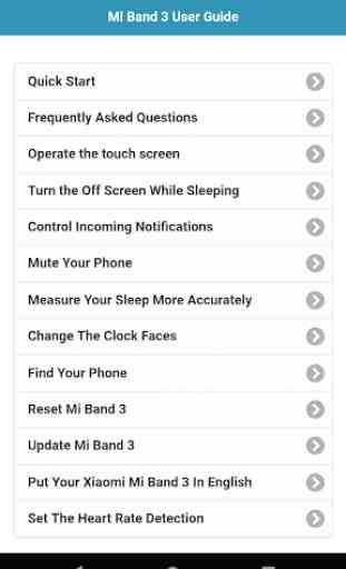 User Guide for Mi Band 3 1