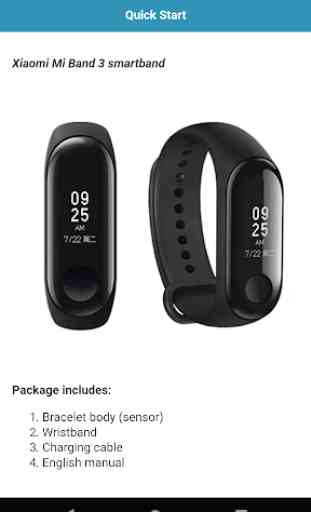 User Guide for Mi Band 3 2
