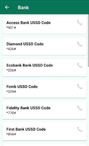 Ussd Codes for Nigerian Networks & Banks 4