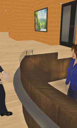 Virtual Manager Job Simulator - Hotel Manager Game 1
