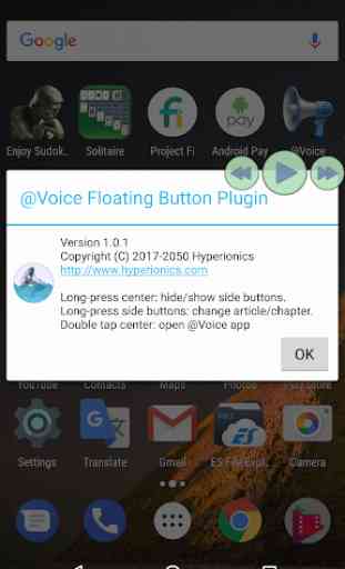 @Voice Floating Button Plugin 1