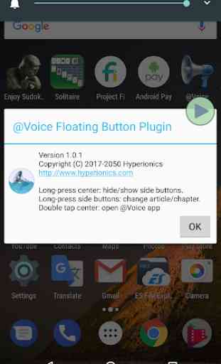 @Voice Floating Button Plugin 2