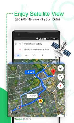 Voice GPS Navigation & Map Directions Gratuit 4