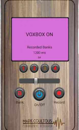 VoxBox ITC Spirit Box 3