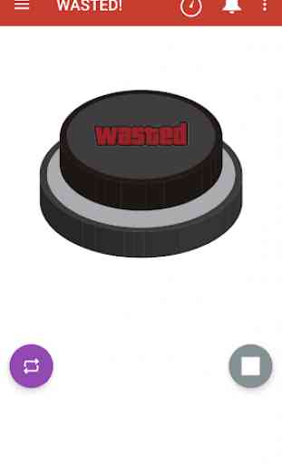 WASTED! Button 1