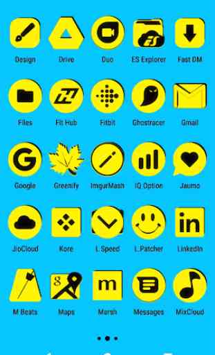 Yellow and Black Icon Pack ✨Free✨ 3