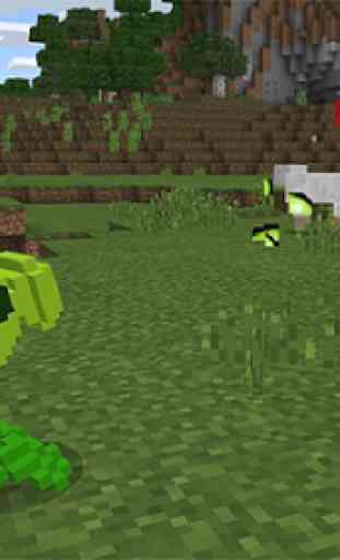 Zombies Against Super Plant for MCPE +6 skins 3