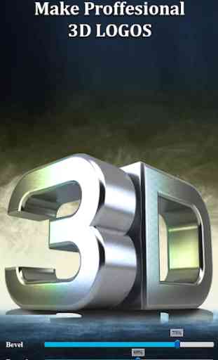 3D Texte Photo Éditeur Lite-3D Logo  & 3D prénom 1