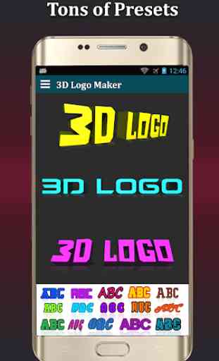 3D Texte Photo Éditeur Lite-3D Logo  & 3D prénom 3