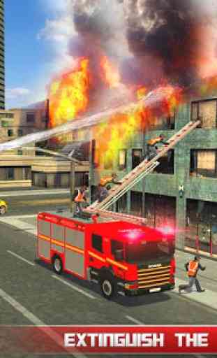 911 camion de pompier réel jeu de transformation 2