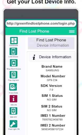 Access Lost Device: Où est mon téléphone 4