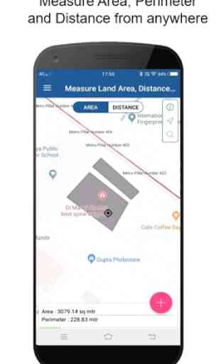 AeroGMS Measure - Area, Distance, Perimeter (GPS) 1
