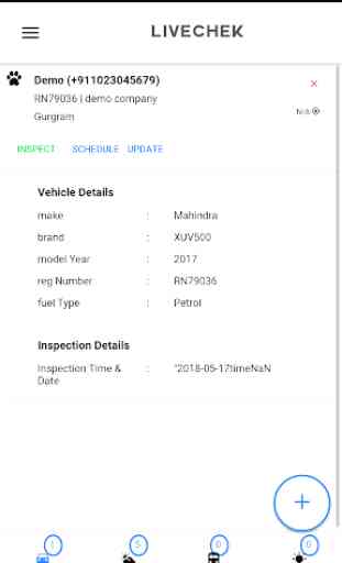 Agent Inspection Panel - Motor Insurance, Agents 4