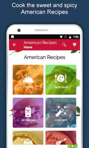 All American Food Recipes Offline Free 2