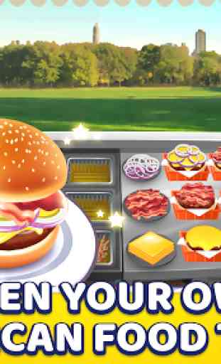 American Burger Truck - Fast Food Cooking Game 1