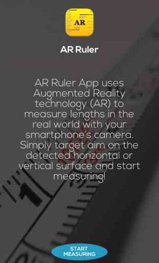 AR Ruler - Camera Tape Measure 1