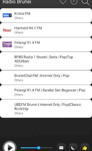 Brunei Radio Station Online - Brunei FM AM Music 3