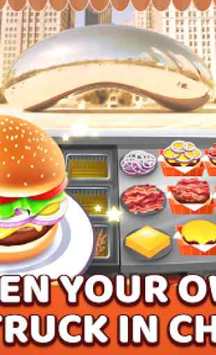 Burger Truck Chicago - Fast Food Cooking Game 1
