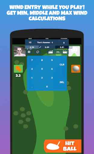 Caddie Clash: Wind Guide/Calculator for Golf Games 1
