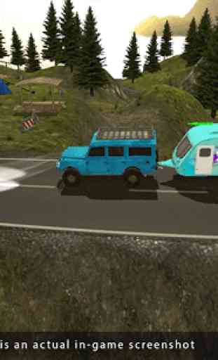 Campeur Fourgon Au volant 3D: Virtuel Famille Jeux 1
