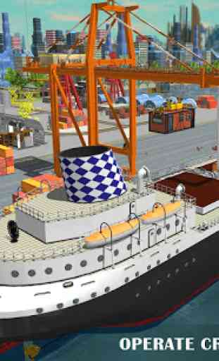 cargaison navire artisanat croisière simulateur 2