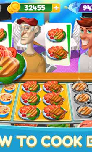 Chef Craze - Jeux de cuisine Restaurant Aliments 3