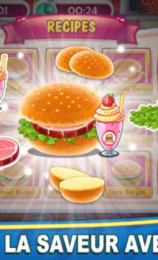 Chef Dash: Jeu de Burger Maker Fast Food Truck 3