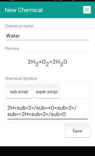 Chemistry and Compounds Symbol and Formula 3
