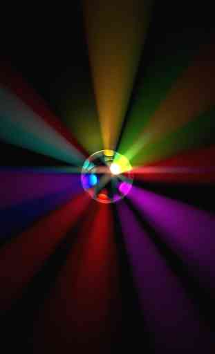 Colored disco lights 1