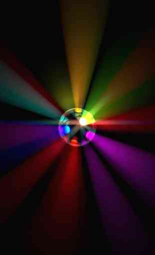 Colored disco lights 3