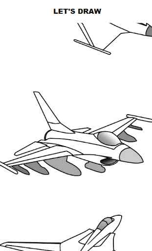 Draw Aircrafts: Jet 1
