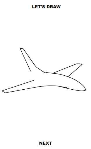 Draw Aircrafts: Jet 3
