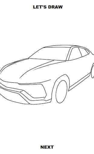 Draw Cars: SUV 3