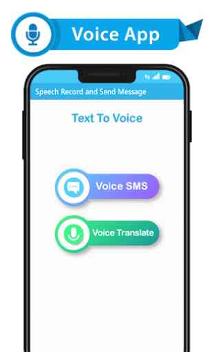 Écrire un SMS vocal: rédigez un SMS avec votre v 1