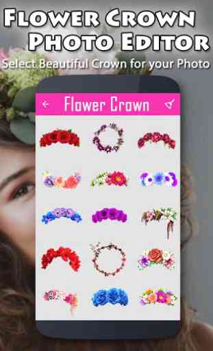Flower Crown Photo Editor 1