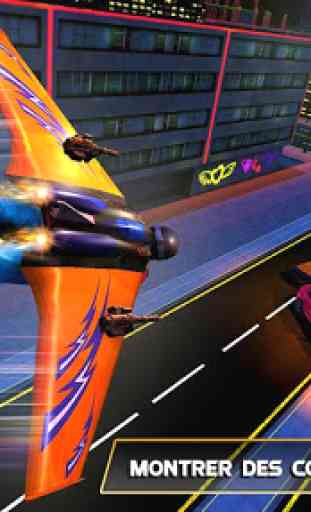 Flying Jetpack Hero Crime Simulateur de chasse 3D 2