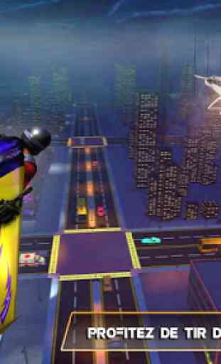 Flying Jetpack Hero Crime Simulateur de chasse 3D 4