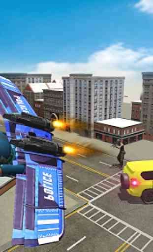 Flying Jetpack Hero:Miami Gangster Crime Simulator 3