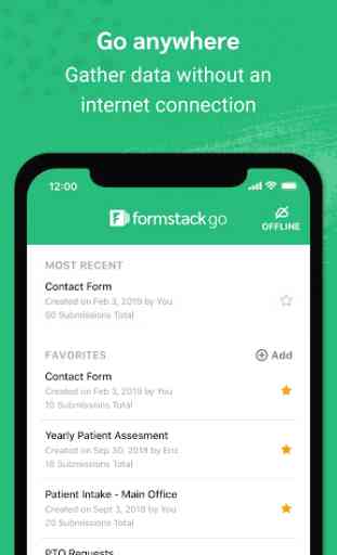 Formstack Go - Offline Forms 1
