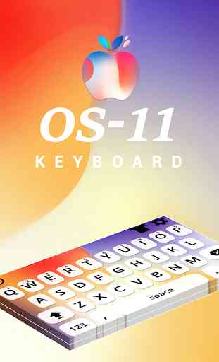 Free Phone X keyboard theme 2020 : OS keyboard new 2