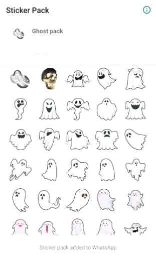 Ghost Stickers for Whatsapp 2