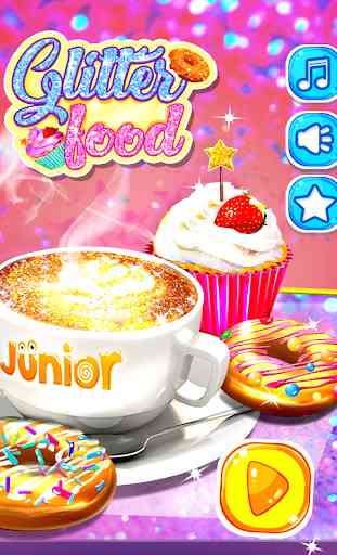 Glitter Food - Café pour enfants 1