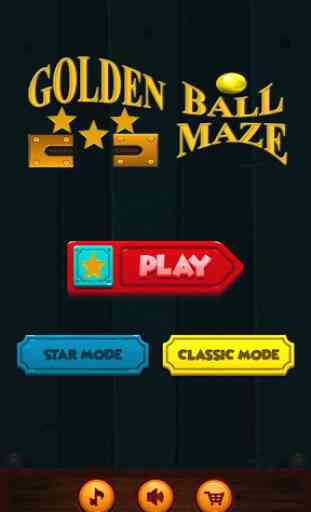 Golden Ball Maze: puzzle labyrinthe 1