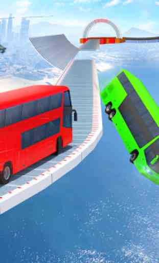 Impossible Bus Stunt Driving - Ramp Bus Stunts 3