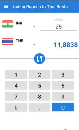 Indian Rupee to Thai Baht / INR to THB Converter 2