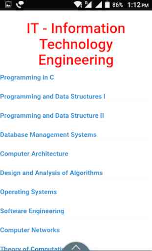 Information Technology Engineering study Notes 1