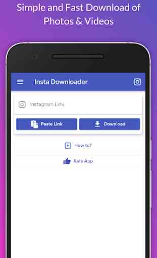 Insta Downloader - Save Photo Video for Instagram 1